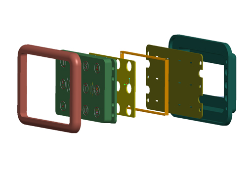 金属门禁读卡器