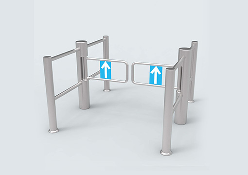 FCT-DB303圆柱摆闸+护栏