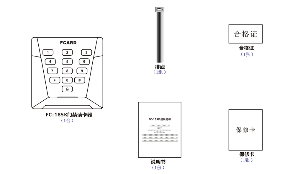 身份证读卡器配件